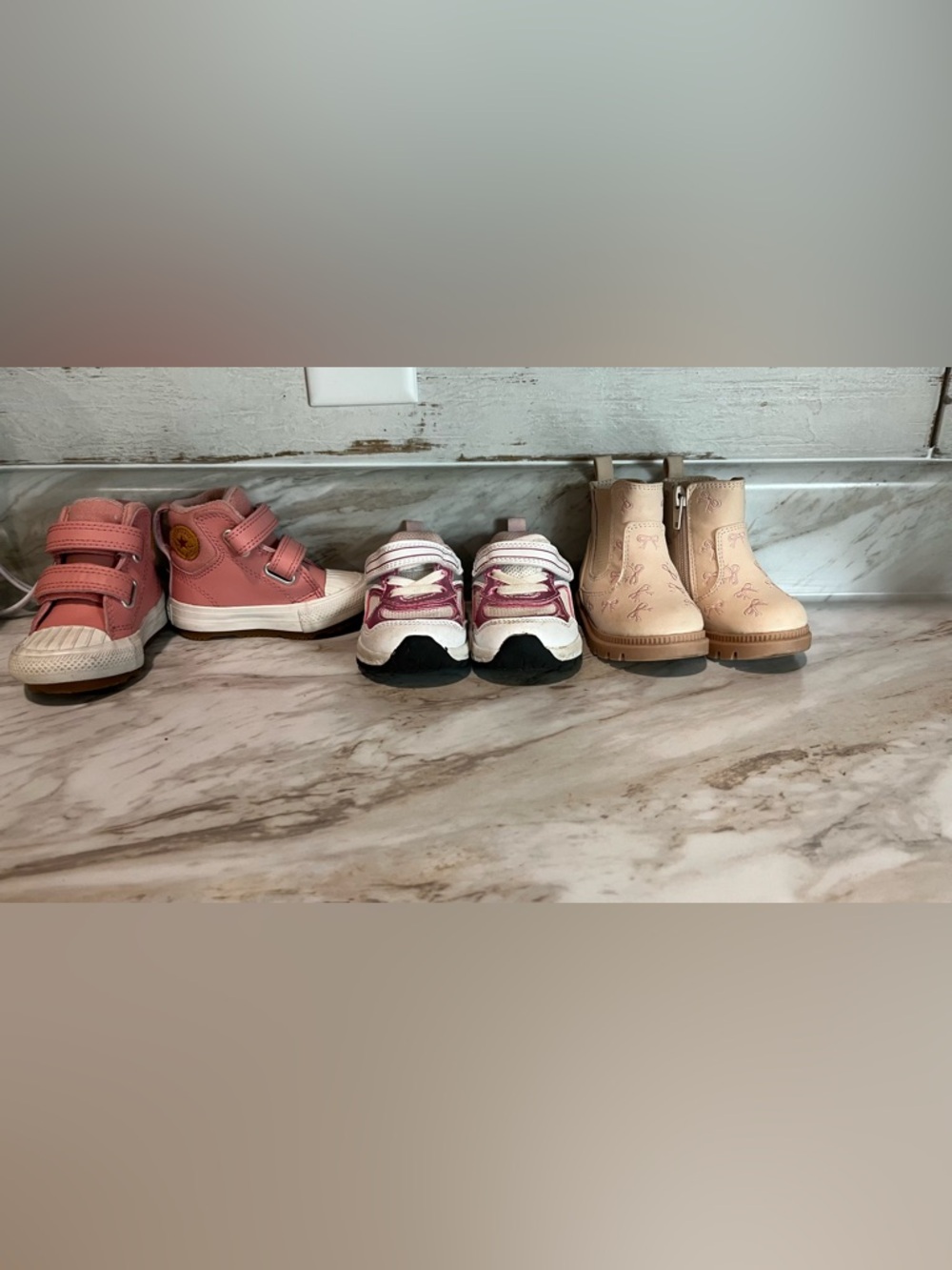 Baby/toddler Girls shoe bundle size 3 lot -3 pairs